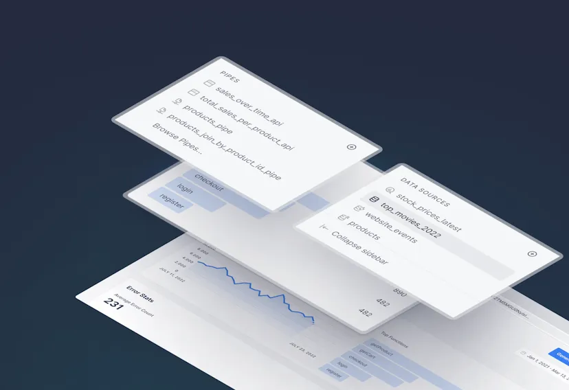 Step-by-step guide to building a real-time dashboard with Tinybird and Next.js