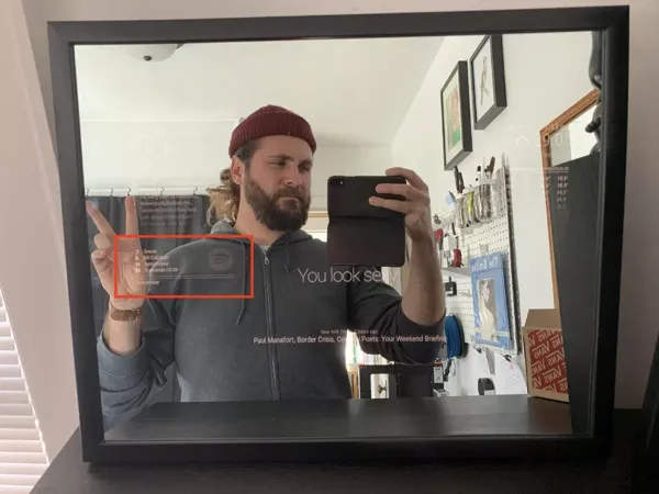 MagicMirror Smart Mirror